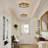 Deanna Glass Flush Mount