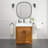30'' Single Bathroom Vanity Base Cabinet in Maple Shaker