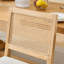 Chaise rembourrée de style Mid-Century, chaise d'appoint avec cadre en bois massif-129435764