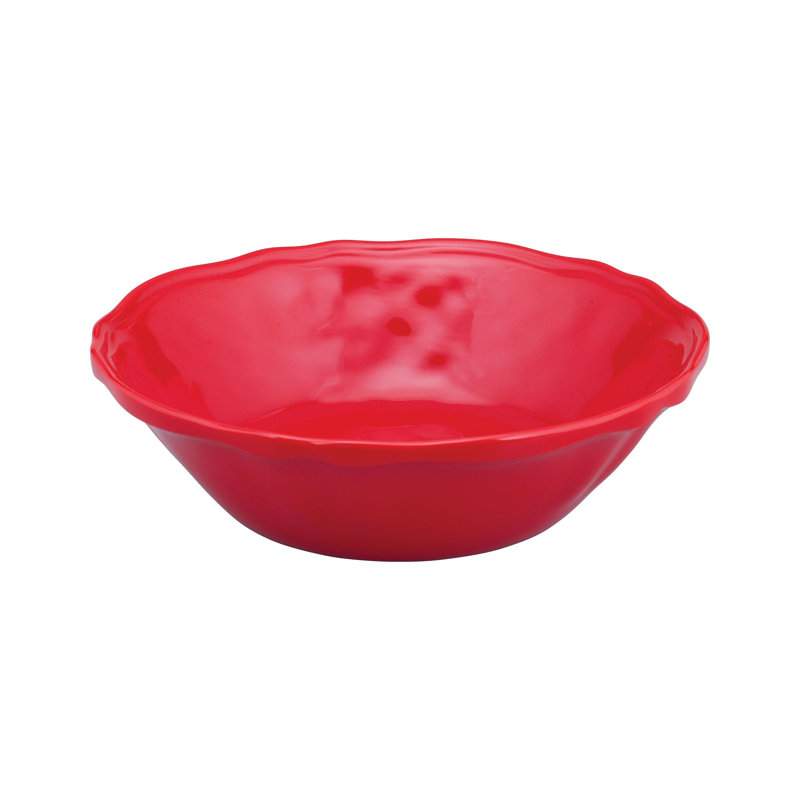 Holiday Red, 7" Melamine Bowl S6