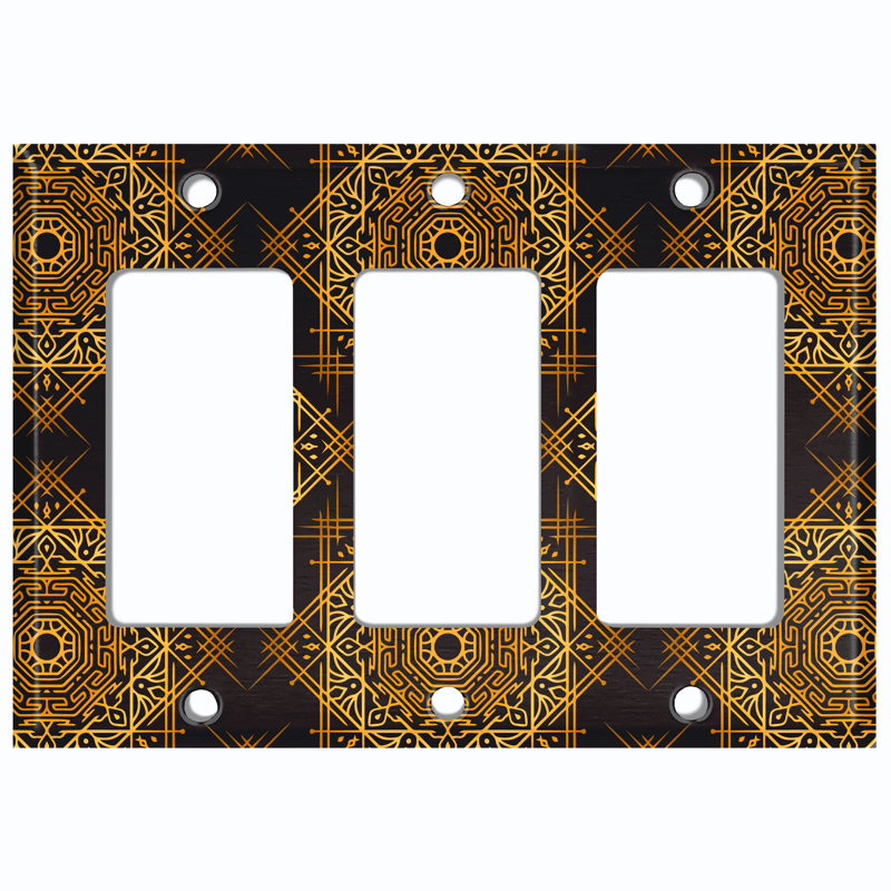 Plaque murale berçante Fancy Damask