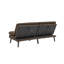 Futon facile à convertir en mélange de polyester avec confort capitonné-129584404