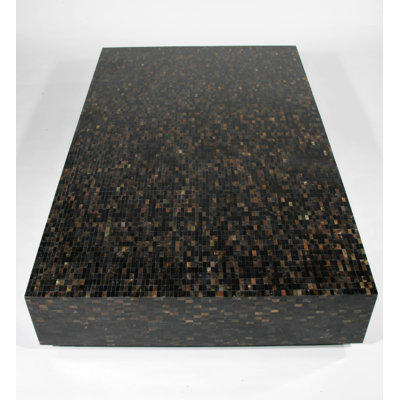 Solid Wood Top Single Coffee Table