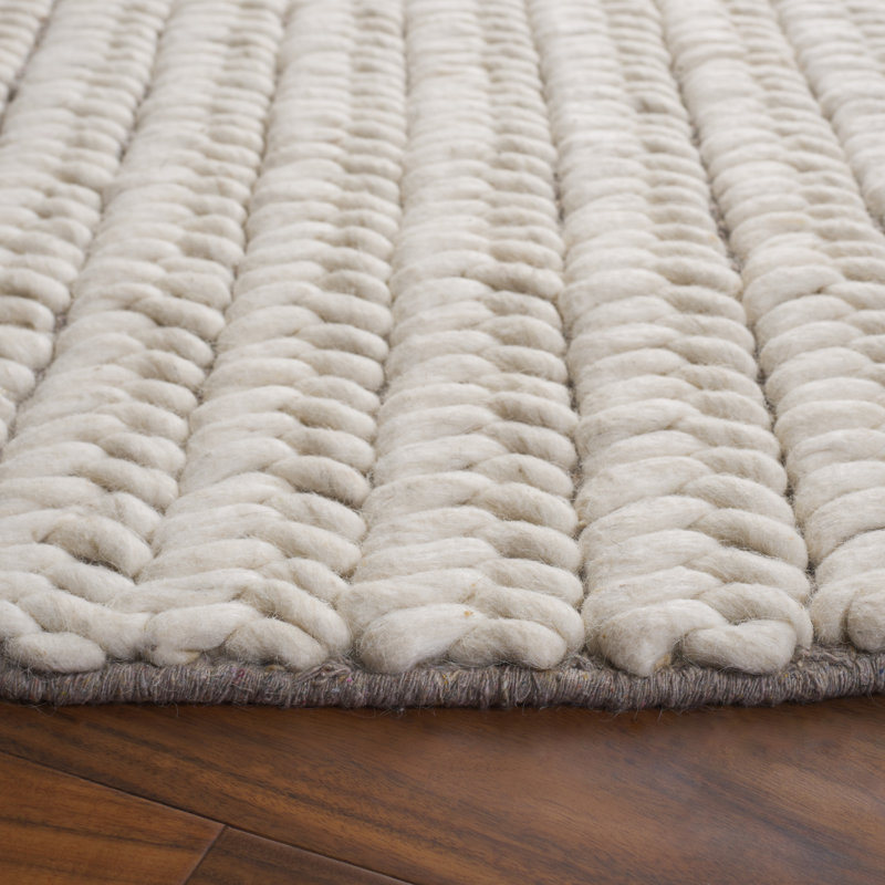 Tapis ivoire Finnick 707, Rond 6 pi