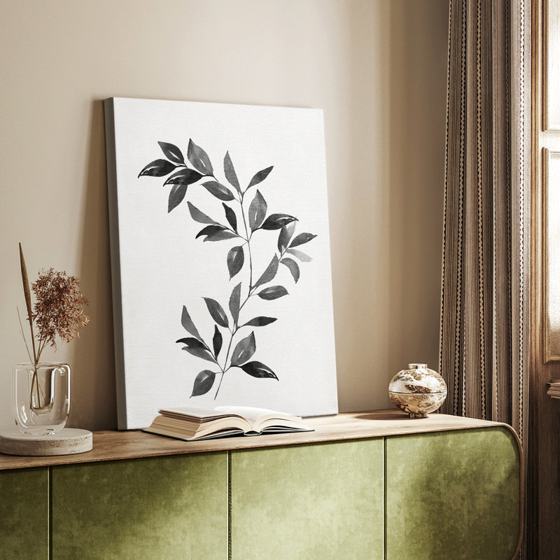 Multi Leaf Montage II -Gallery Wrapped Cavas, 60" H x 40" W