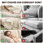 107" Upholstered Corduroy U Shaped Modular Sectional Sleeper Sofa with Pull Out Bed and Storage Ottoman-1687792681