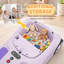 Voiture électrique pour enfant 12V, fonction de vadrouille amovible, musique Bluetooth, boîte de rangement, utilisation intérieure et extérieure, jouet à monter-129515092