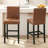 Sauhal Solid Wood 25'' Counter Stool-1893130276