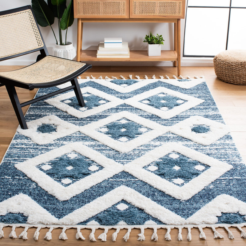 Tapis à poils longs Imraan, Rectangle 9 pi x 12 pi