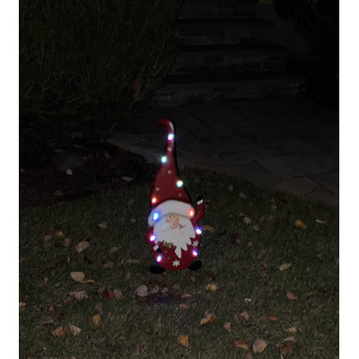 Piquet de jardin lumineux en métal