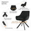 Gefjun 46cm H Upholstered Metal Armchair-1568727364