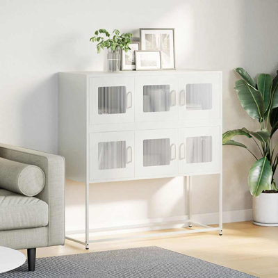 Sideboard 100.5X39x107 Cm Cold-Rolled Steel