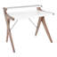 Bureau en bois avec rehausse-692222323