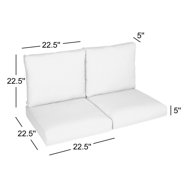 Harald Outdoor Loveseat Cushion