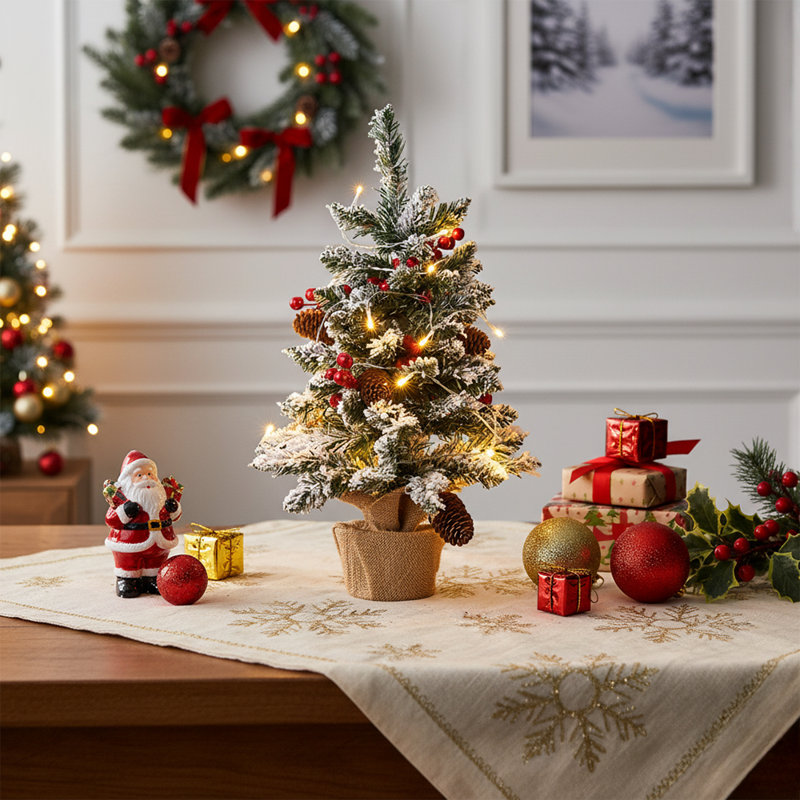 56cm H Lighted Artificial Christmas Tree