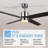 Gudalupe 52'' Ceiling Fan with LED Lights