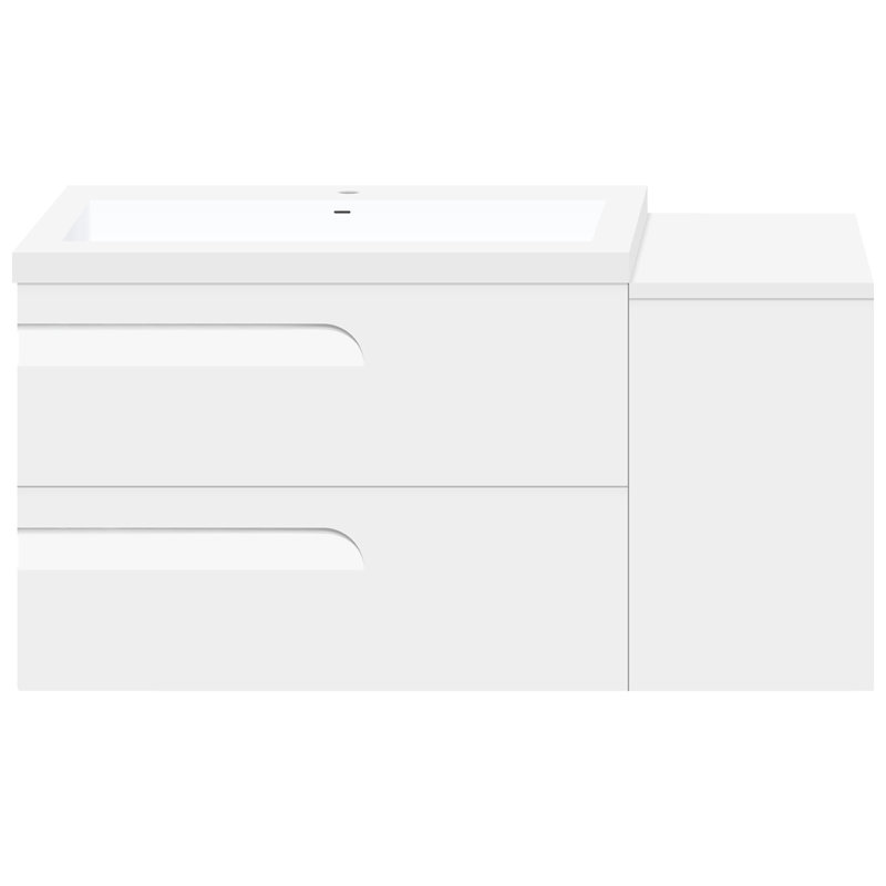 Meuble-lavabo mural simple l 42 po x P 18 po x H 22 po