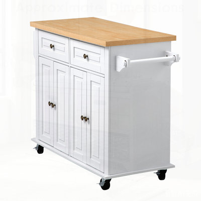Versatile Kitchen Island Cart with Ample Storage, Mobile Design, and Multiple Organizational Features for Enhanced Functionality in Any Home