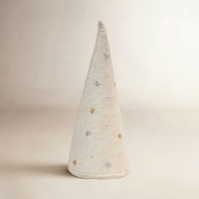 Wool Felt Cone Tabletop Tree