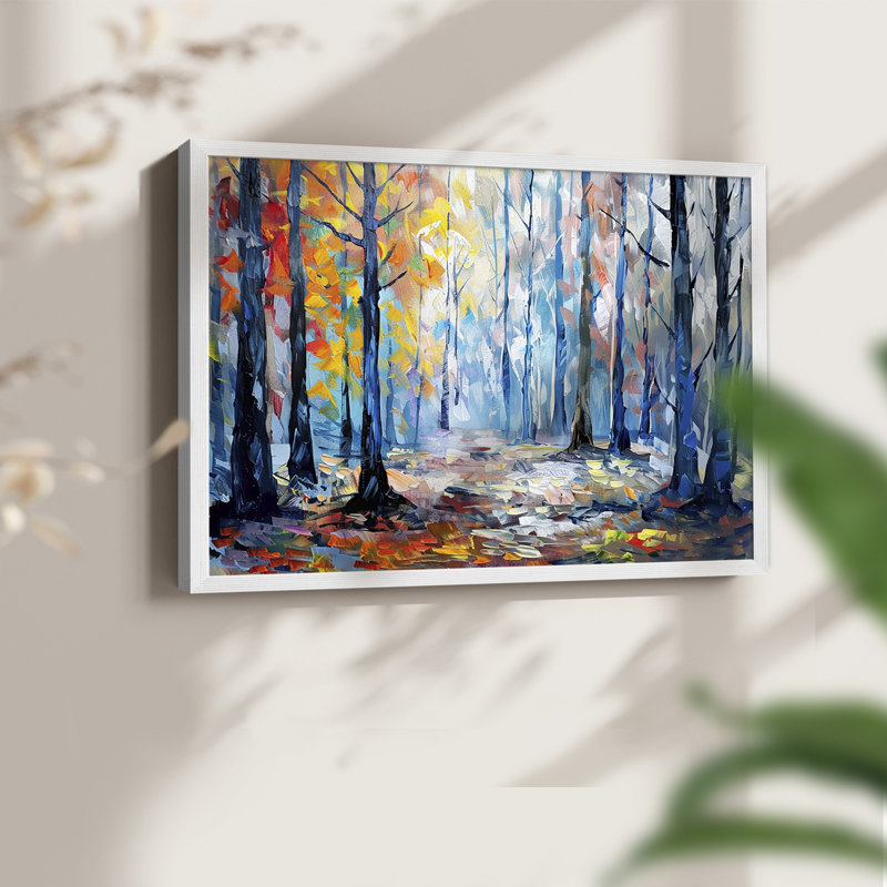 Série abstraite - CLXVI - Reproduction encadrée - Restickable, H 22 po x l 28 po, Blanc
