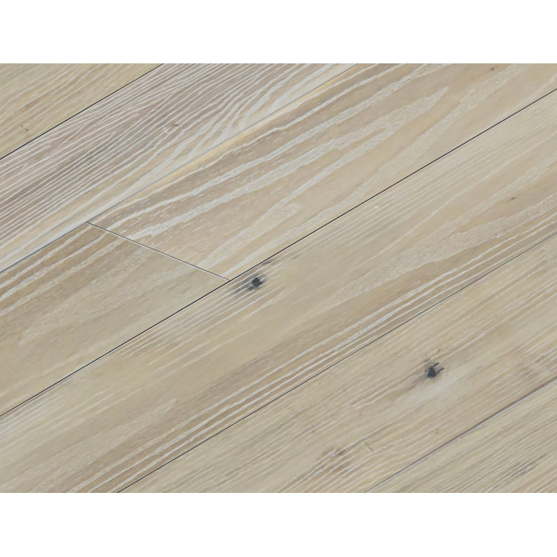 Parquet en bois d'acacia massif à finition gaufrée à grain de chêne acacia, 5/8 po (0,63 po) d'épaisseur x 4 1/3 po (4,3 po) x longueur variable