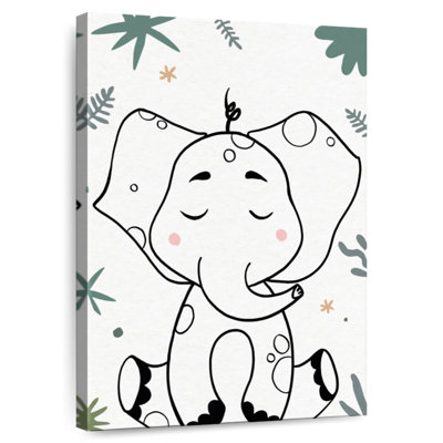Ashelle Nursery Baby Elephant