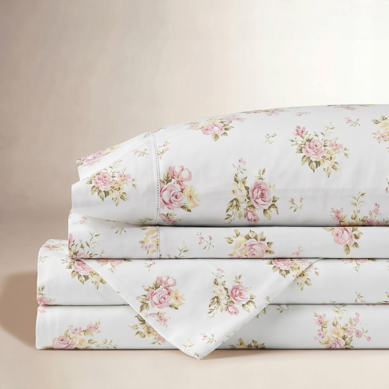 Ensemble de draps en coton 400 fils Burnell, Ensemble de drap pour lit très grand avec drap-ho