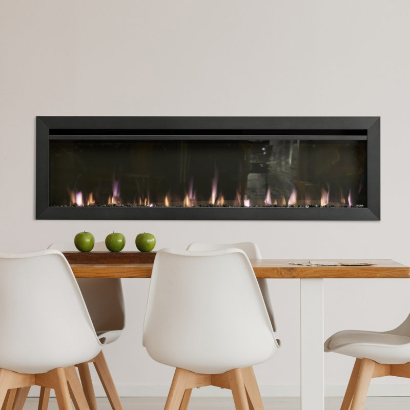 Foyer électrique linéaire linéaire SimpliFire Allusion SF-ALLS60, H 18,25 po x l 60 po x P 5,06 po