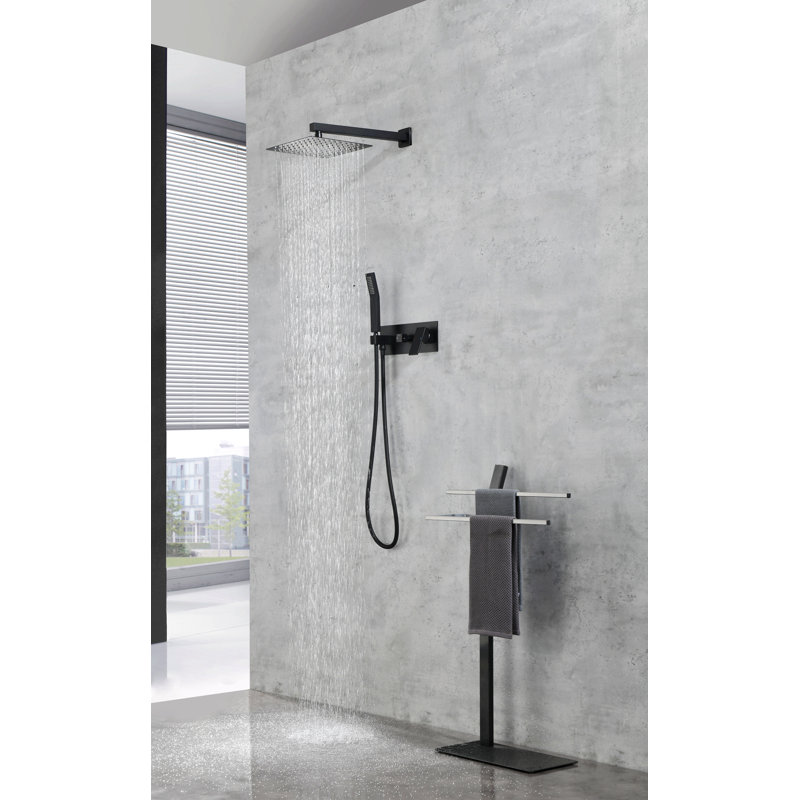 Thermostatic Complete Shower System with Rough in-Valve