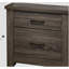 Table de chevet en bois naturel