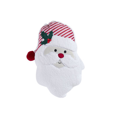 Santa 18" x 13" Holiday Decorative Pillow