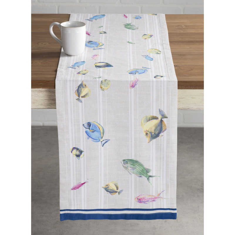 100% Cotton Table Runner, 108" L x 14.5" W
