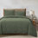 Cotton Canvas Stonewashed Duvet Cover Set