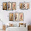 «Blossoming Yellow Rustic Vintage Illustration Art», 3 pièces-77425182-77425171
