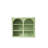 Glass Doors Modern Two-Door Wall Cabinet With Featuring Three-Tier Storage-760492365