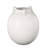 Zadah Ceramic Minimalistic Decorative White Vase with Scroll Handles