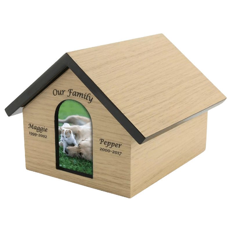 Urne pour animaux Ghala, Brun clair