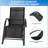 Aiyza 167.5cm Long Reclining Chaise Lounge Set