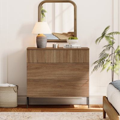 Commode à 3 tiroirs Union Rustic Modern