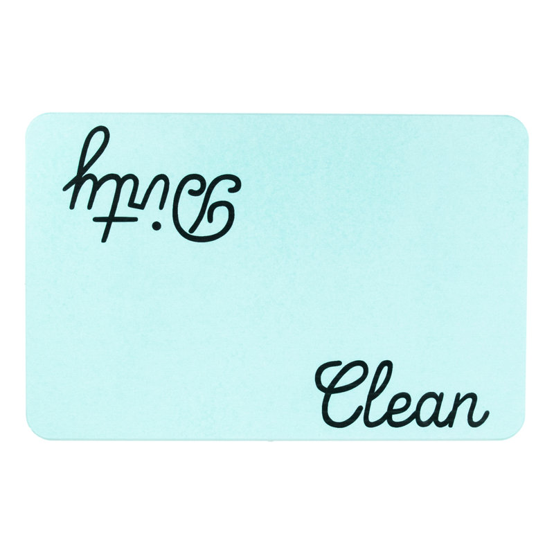 Non-Slip Bath Mat, Aqua Blue