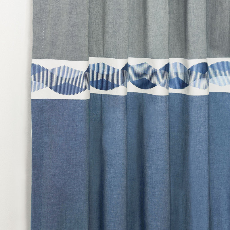 Halprin Room Darkening Curtain, 48" W x 84" L