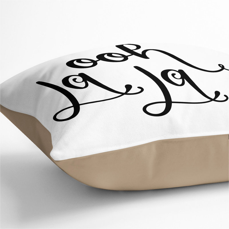 Square Cushion, 55cm H x 55cm W x 20cm D, Stone