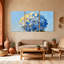 Hydrangea, ensemble de 3 impressions sur toile-462299758