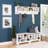 Ingham 24 Pair Shoe Storage Bench, Entryway Bench, Mud Room Organization and Cubby  Bench for up to 24 Pairs of Shoes, 15.5"D x 60"W x 20.25"H, White-538311903