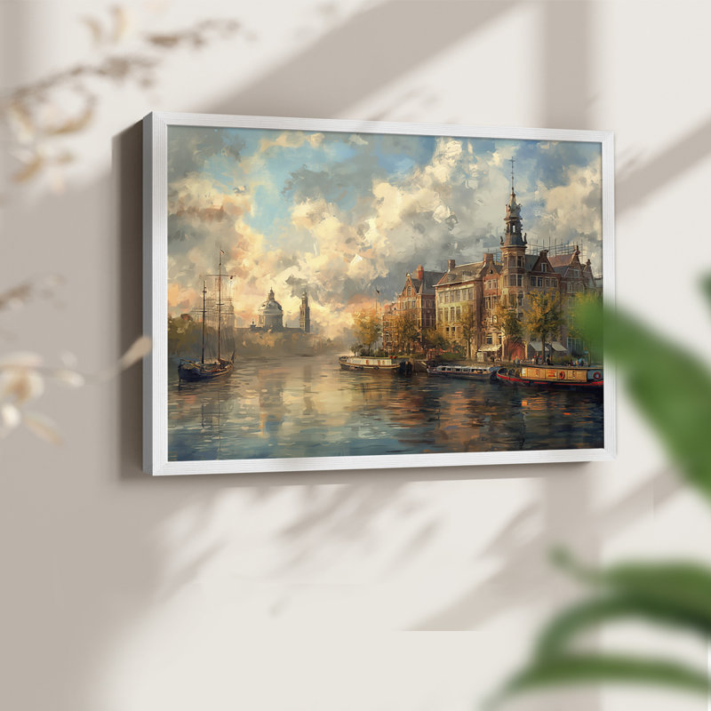Nautical Series-CXCII - Reproduction encadrée - Restickable, H 8 po x l 10 po, Blanc