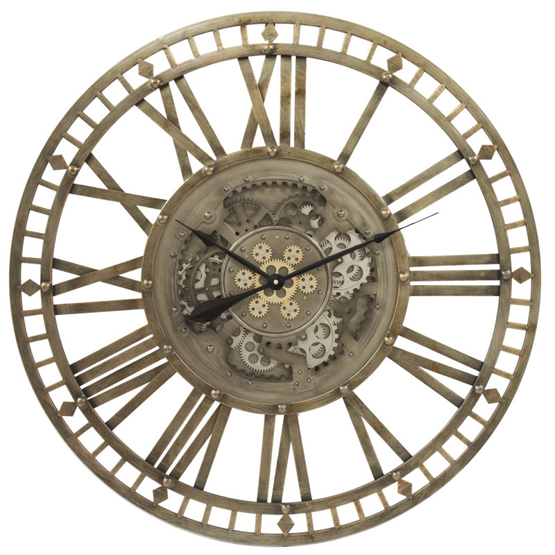 Aimah Metal Wall Clock