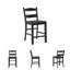 Tabouret en bois massif Taylen