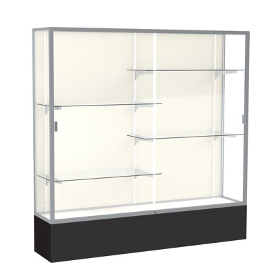 Spirit Series 72'' H x 72'' W Aluminum Display Cases 