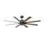 Renegade 8 - Blade Outdoor Integrated LED Smart Standard Ceiling Fan with Remote Control and Light Kit Included-48482672-48482677-48482678