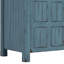 Organisateur de meuble-lavabo de salle de bain 36 po Retro Blue